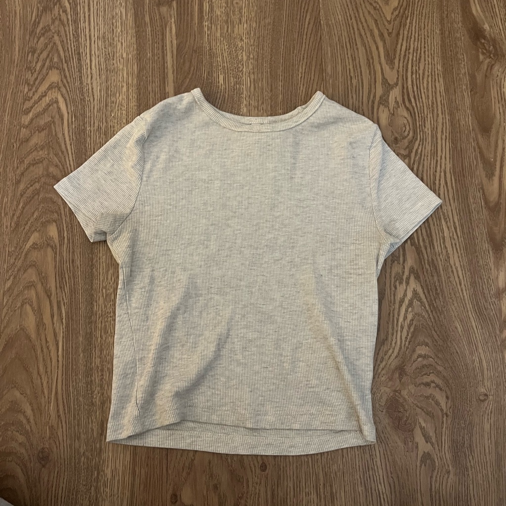 Light Gray Basic Tee